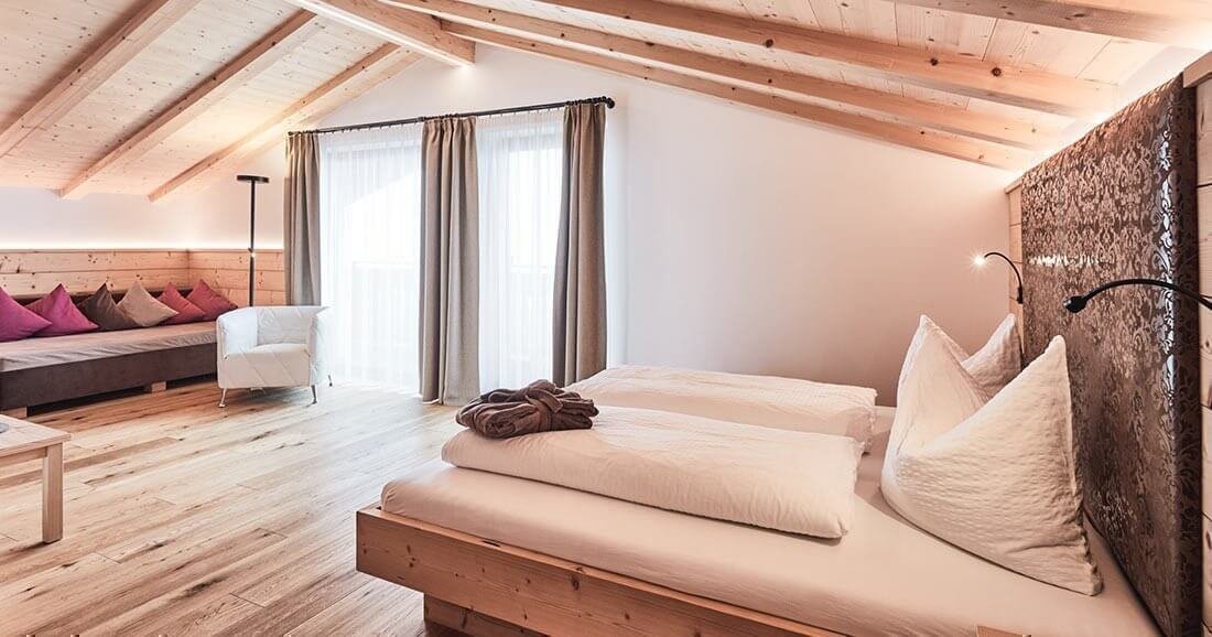 Hotelzimmer in Meransen | Urlaub in Südtirol im Eisacktal